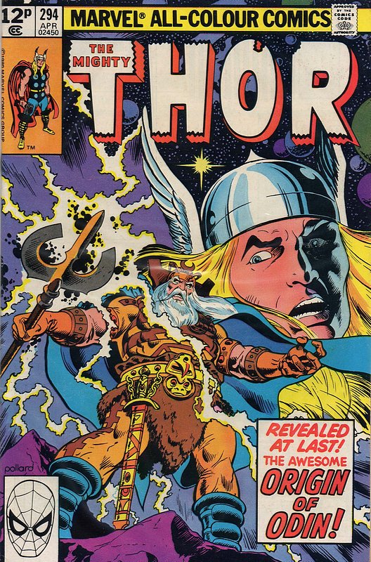 Cover of Thor (Vol 1) #294. One of 250,000 Vintage American Comics on sale from Krypton!