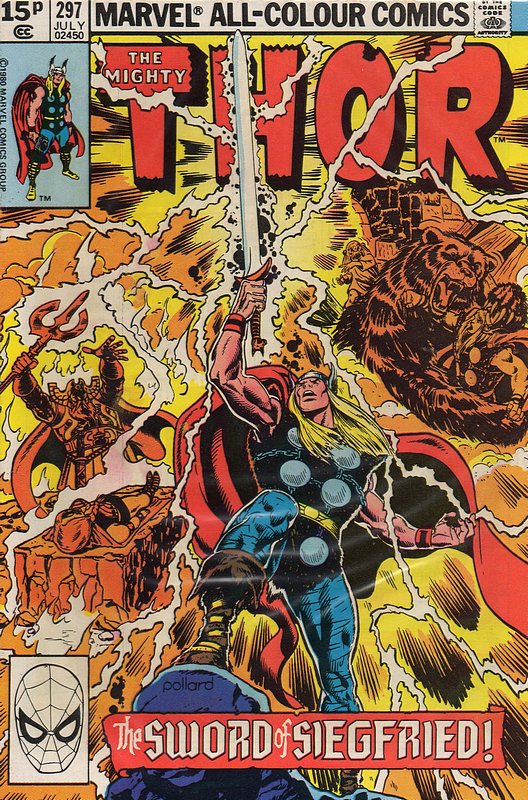 Cover of Thor (Vol 1) #297. One of 250,000 Vintage American Comics on sale from Krypton!