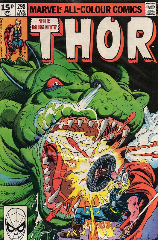 Cover of Thor (Vol 1) #298. One of 250,000 Vintage American Comics on sale from Krypton!
