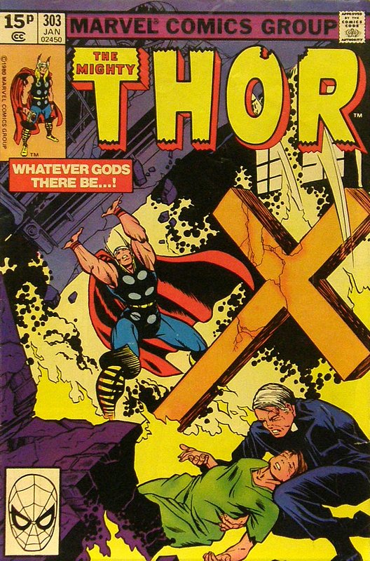 Cover of Thor (Vol 1) #303. One of 250,000 Vintage American Comics on sale from Krypton!