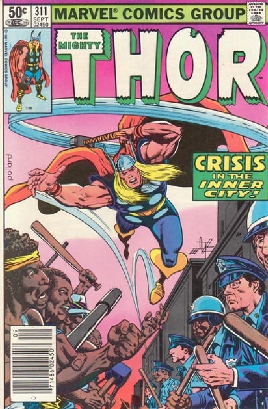 Cover of Thor (Vol 1) #311. One of 250,000 Vintage American Comics on sale from Krypton!