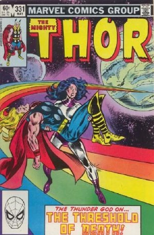 Cover of Thor (Vol 1) #331. One of 250,000 Vintage American Comics on sale from Krypton!