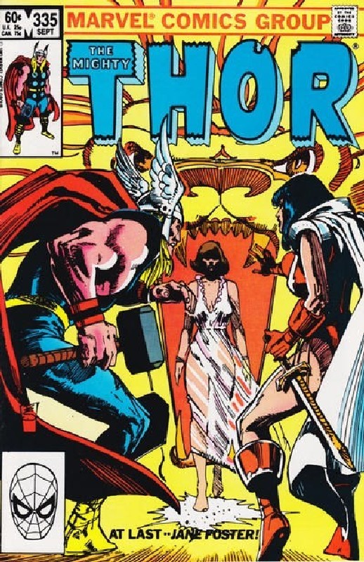 Cover of Thor (Vol 1) #335. One of 250,000 Vintage American Comics on sale from Krypton!