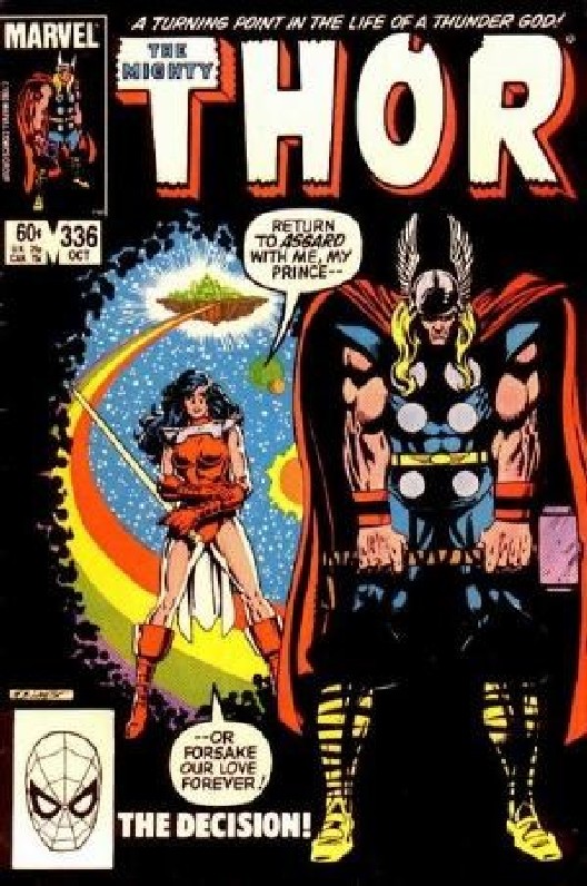 Cover of Thor (Vol 1) #336. One of 250,000 Vintage American Comics on sale from Krypton!