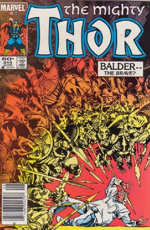 Cover of Thor (Vol 1) #344. One of 250,000 Vintage American Comics on sale from Krypton!