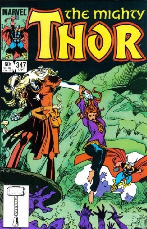 Cover of Thor (Vol 1) #347. One of 250,000 Vintage American Comics on sale from Krypton!