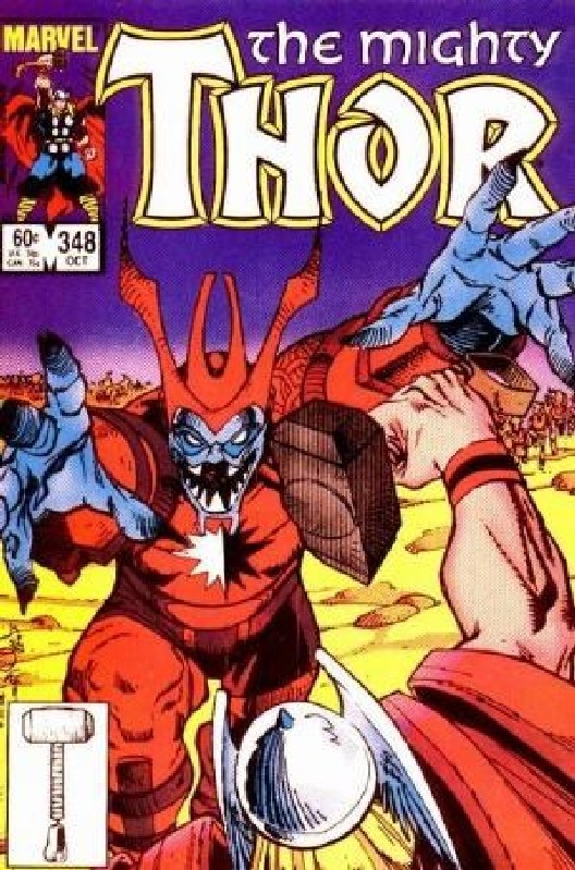 Cover of Thor (Vol 1) #348. One of 250,000 Vintage American Comics on sale from Krypton!