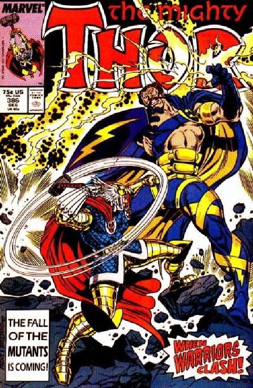Cover of Thor (Vol 1) #386. One of 250,000 Vintage American Comics on sale from Krypton!