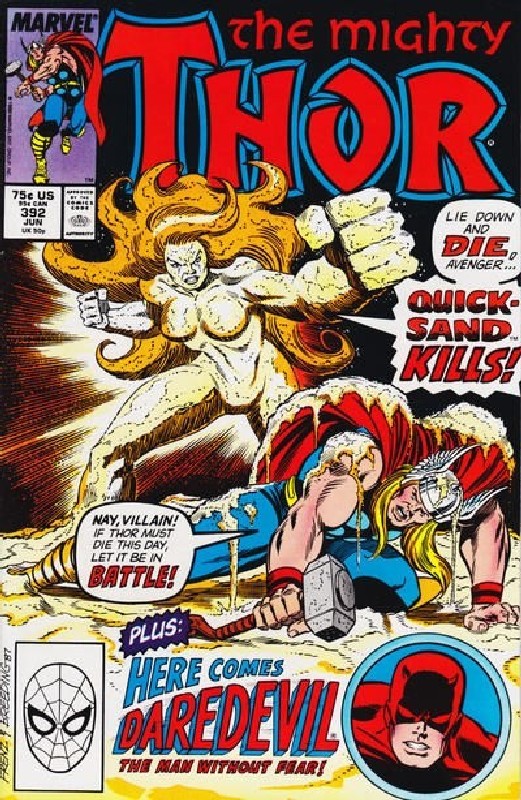 Cover of Thor (Vol 1) #392. One of 250,000 Vintage American Comics on sale from Krypton!