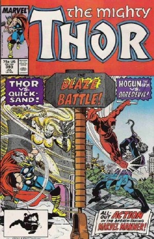 Cover of Thor (Vol 1) #393. One of 250,000 Vintage American Comics on sale from Krypton!