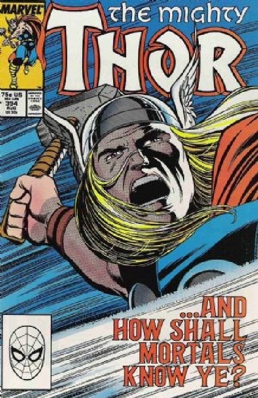 Cover of Thor (Vol 1) #394. One of 250,000 Vintage American Comics on sale from Krypton!