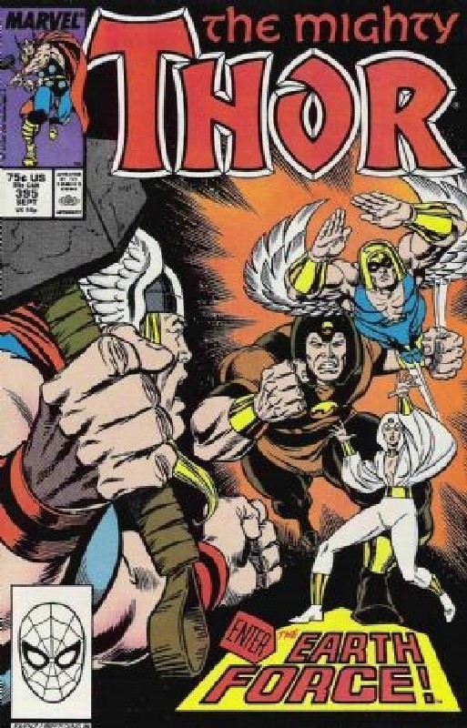 Cover of Thor (Vol 1) #395. One of 250,000 Vintage American Comics on sale from Krypton!