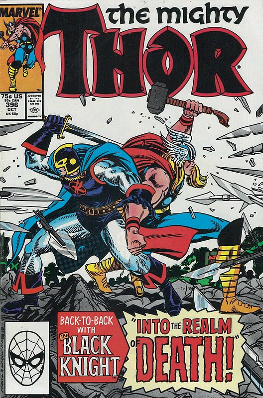 Cover of Thor (Vol 1) #396. One of 250,000 Vintage American Comics on sale from Krypton!