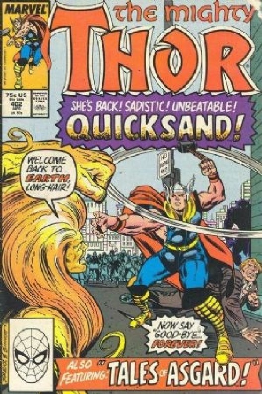 Cover of Thor (Vol 1) #402. One of 250,000 Vintage American Comics on sale from Krypton!