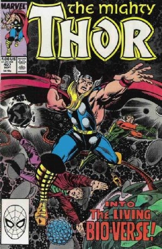 Cover of Thor (Vol 1) #407. One of 250,000 Vintage American Comics on sale from Krypton!