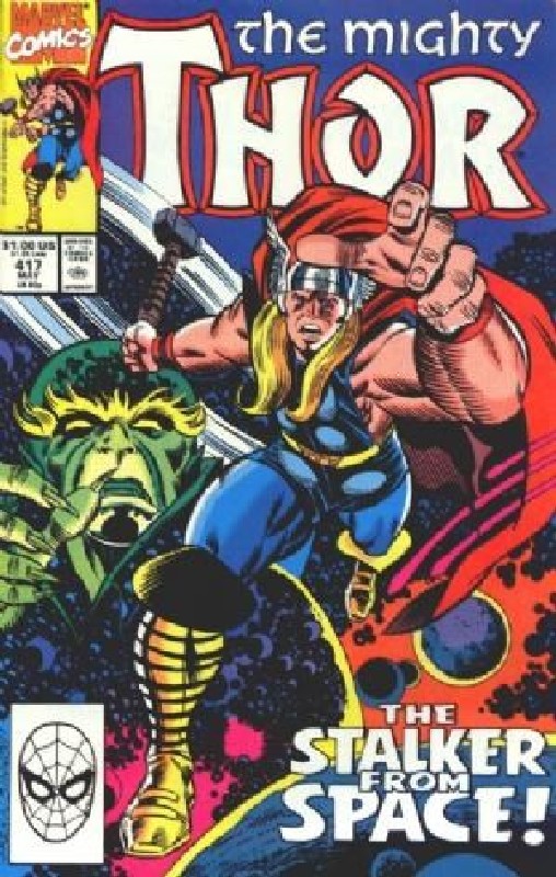 Cover of Thor (Vol 1) #417. One of 250,000 Vintage American Comics on sale from Krypton!