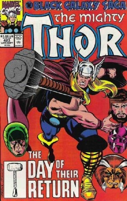 Cover of Thor (Vol 1) #423. One of 250,000 Vintage American Comics on sale from Krypton!