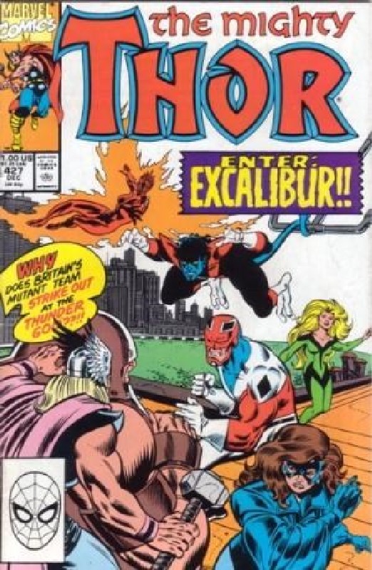 Cover of Thor (Vol 1) #427. One of 250,000 Vintage American Comics on sale from Krypton!
