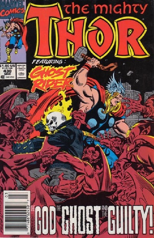 Cover of Thor (Vol 1) #430. One of 250,000 Vintage American Comics on sale from Krypton!