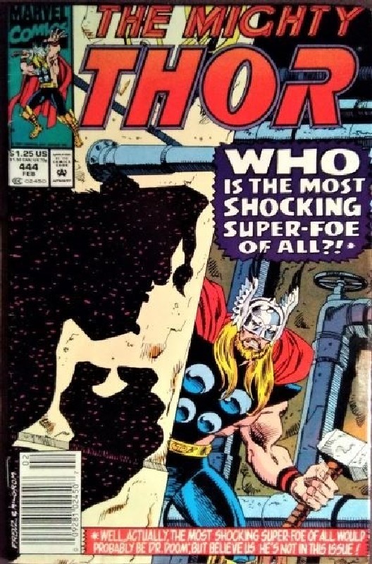 Cover of Thor (Vol 1) #444. One of 250,000 Vintage American Comics on sale from Krypton!