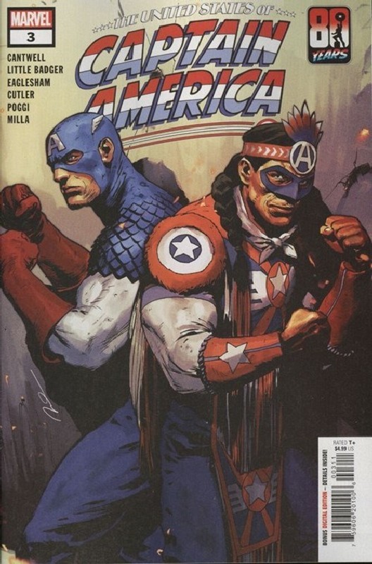 Cover of United States of Captain America (2021 Ltd) #3. One of 250,000 Vintage American Comics on sale from Krypton!