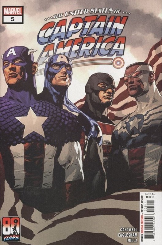 Cover of United States of Captain America (2021 Ltd) #5. One of 250,000 Vintage American Comics on sale from Krypton!