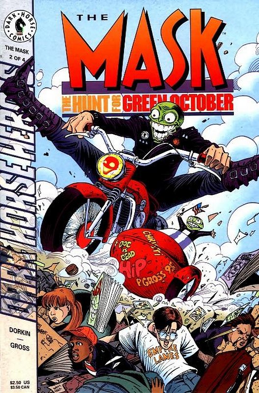 Cover of Mask: Hunt For Green October (1995 Ltd) The #2. One of 250,000 Vintage American Comics on sale from Krypton!