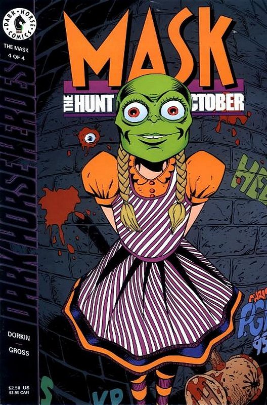 Cover of Mask: Hunt For Green October (1995 Ltd) The #4. One of 250,000 Vintage American Comics on sale from Krypton!