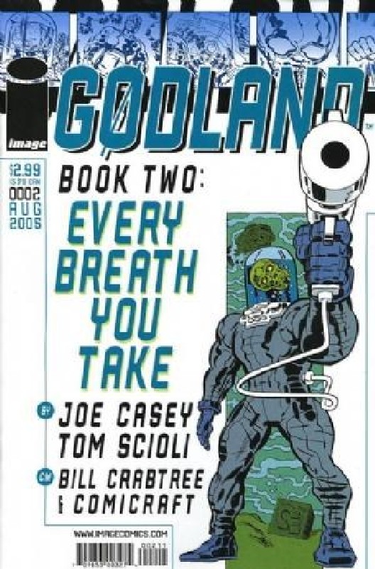 Cover of Godland (Vol 1) #2. One of 250,000 Vintage American Comics on sale from Krypton!
