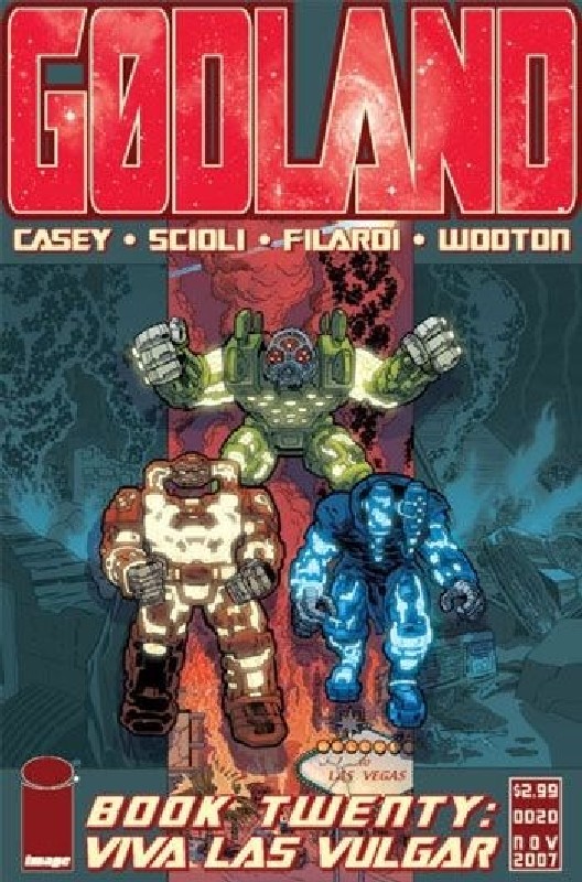 Cover of Godland (Vol 1) #20. One of 250,000 Vintage American Comics on sale from Krypton!