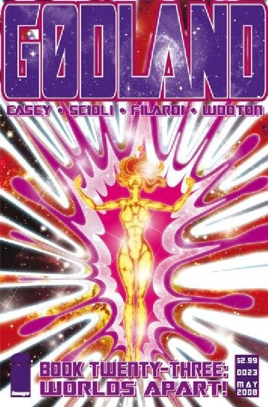 Cover of Godland (Vol 1) #23. One of 250,000 Vintage American Comics on sale from Krypton!