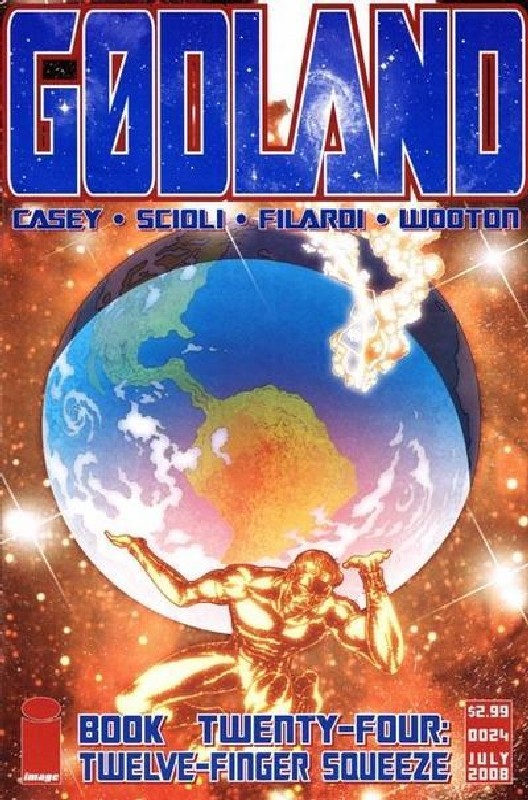 Cover of Godland (Vol 1) #24. One of 250,000 Vintage American Comics on sale from Krypton!