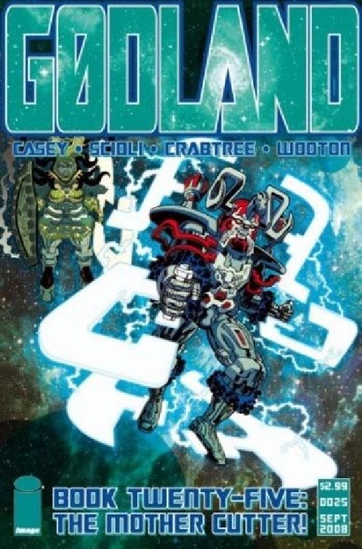 Cover of Godland (Vol 1) #25. One of 250,000 Vintage American Comics on sale from Krypton!