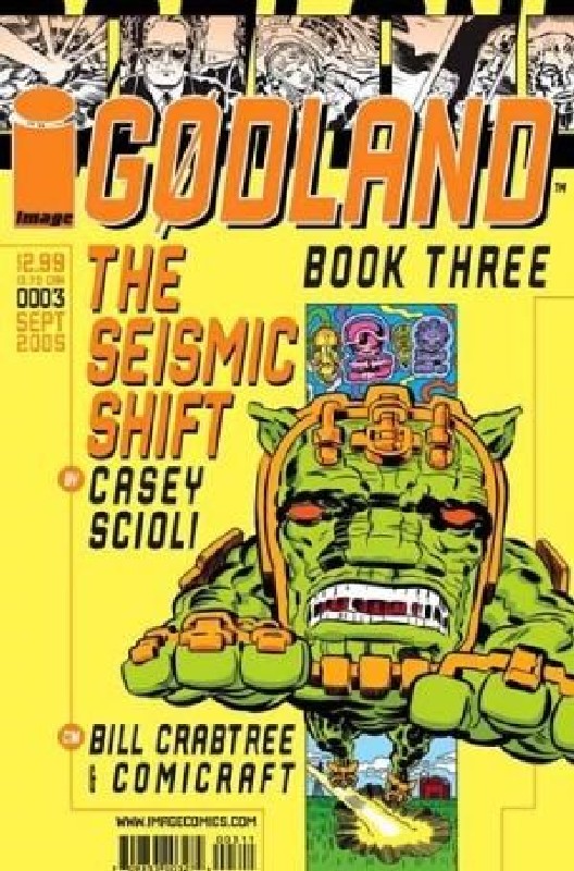 Cover of Godland (Vol 1) #3. One of 250,000 Vintage American Comics on sale from Krypton!