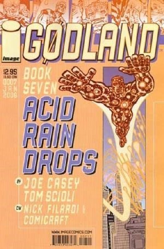 Cover of Godland (Vol 1) #7. One of 250,000 Vintage American Comics on sale from Krypton!