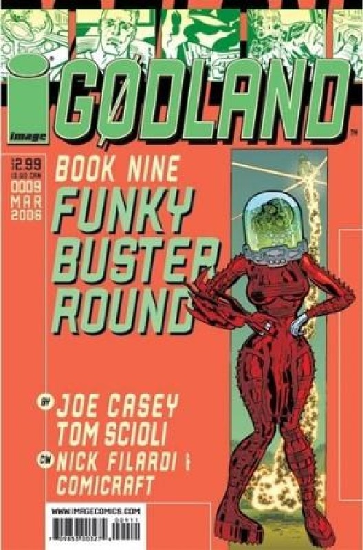 Cover of Godland (Vol 1) #9. One of 250,000 Vintage American Comics on sale from Krypton!