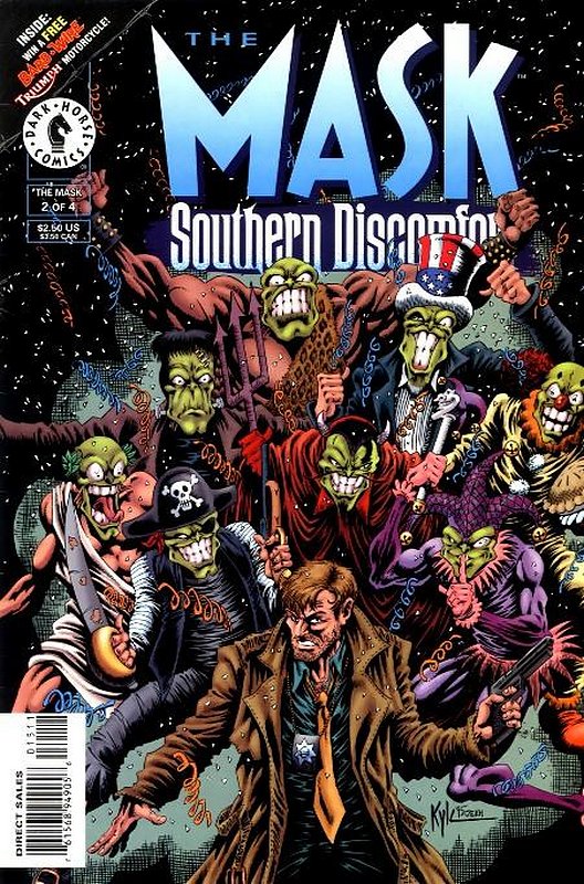 Cover of Mask: Southern: Discomfort (1996 Ltd) #2. One of 250,000 Vintage American Comics on sale from Krypton!
