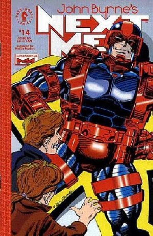 1st Hellboy - Cameo<br> Cover of Next Men (Vol 1) John Byrnes #14. One of 250,000 Vintage American Comics on sale from Krypton!