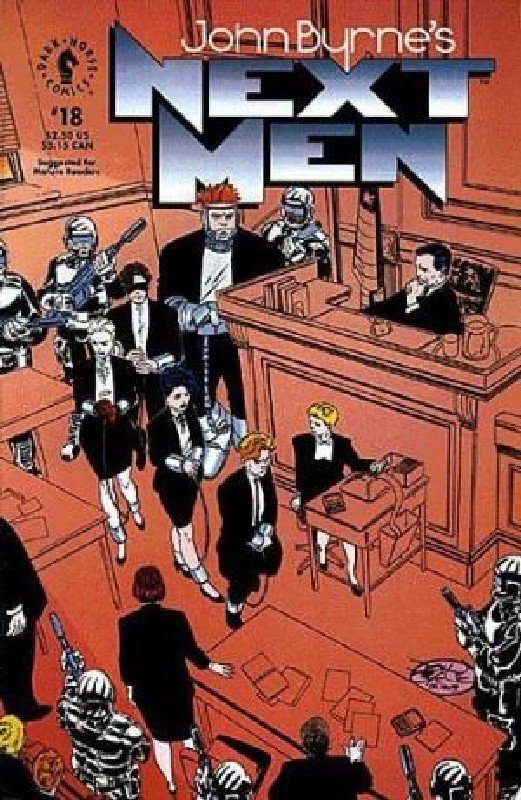 Cover of Next Men (Vol 1) John Byrnes #18. One of 250,000 Vintage American Comics on sale from Krypton!