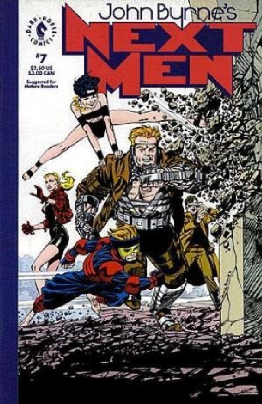 Cover of Next Men (Vol 1) John Byrnes #7. One of 250,000 Vintage American Comics on sale from Krypton!