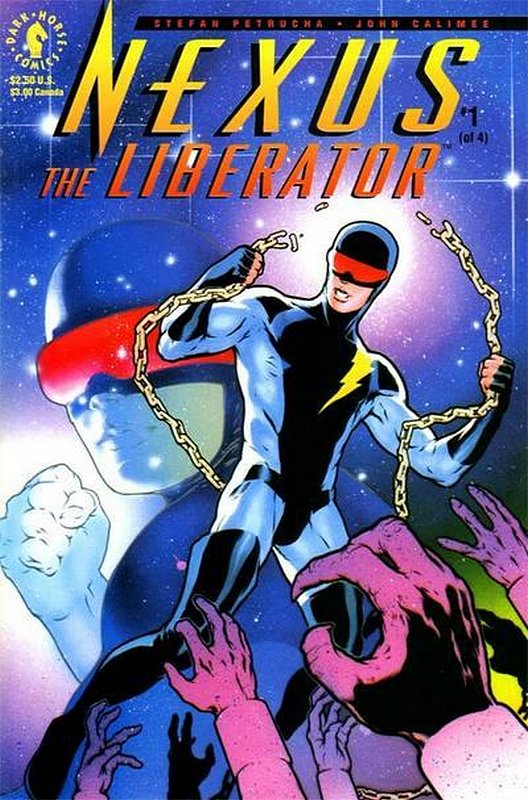Cover of Nexus: The Liberator (1993 Ltd) #1. One of 250,000 Vintage American Comics on sale from Krypton!