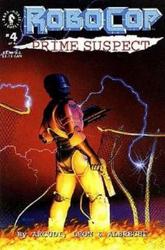 Cover of RoboCop: Prime Suspect (1992 Ltd) #4. One of 250,000 Vintage American Comics on sale from Krypton!
