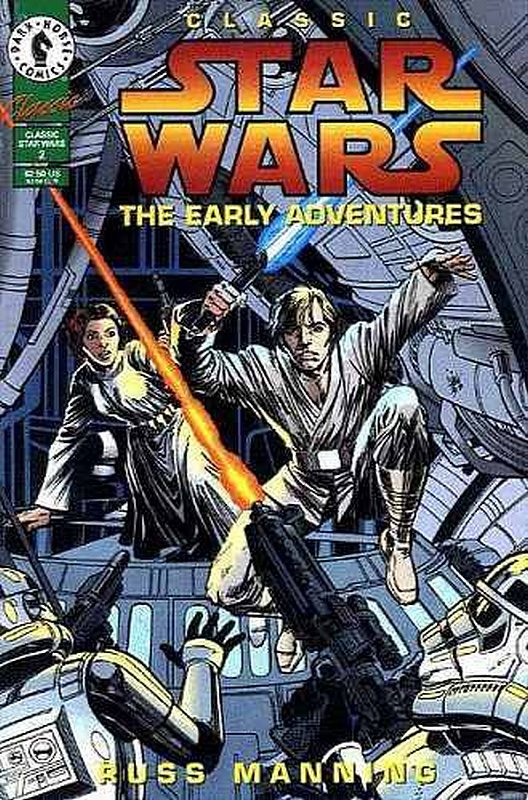 Cover of Classic Star Wars: The Early Adventures #2. One of 250,000 Vintage American Comics on sale from Krypton!