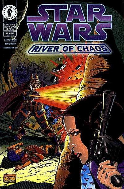 Cover of Star Wars: River of Chaos (1995 Ltd) #3. One of 250,000 Vintage American Comics on sale from Krypton!