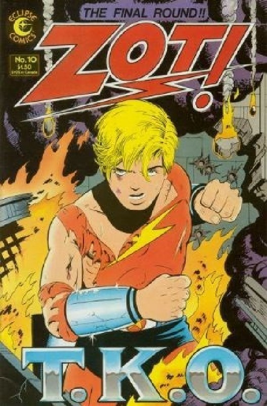 Cover of Zot! (Vol 1) #10. One of 250,000 Vintage American Comics on sale from Krypton!