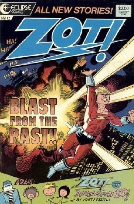 Cover of Zot! (Vol 1) #12. One of 250,000 Vintage American Comics on sale from Krypton!