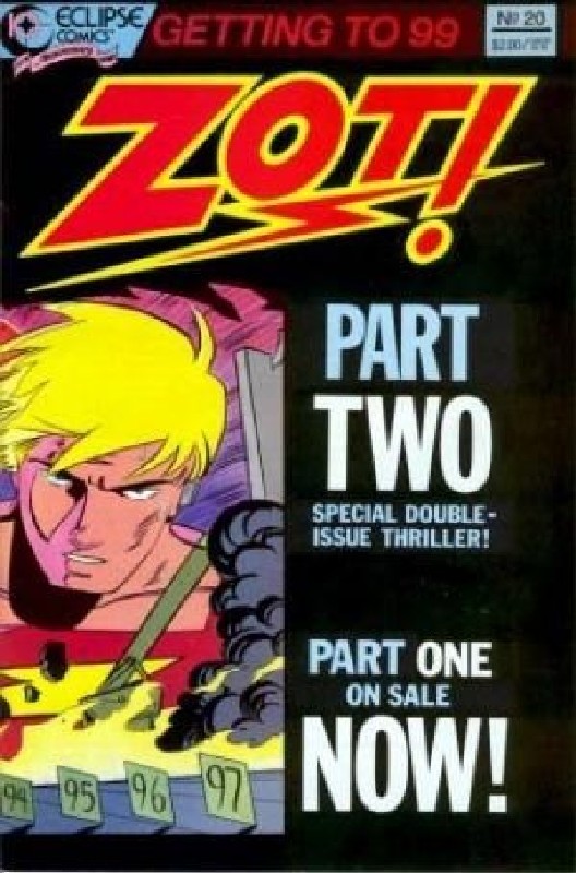 Cover of Zot! (Vol 1) #20. One of 250,000 Vintage American Comics on sale from Krypton!