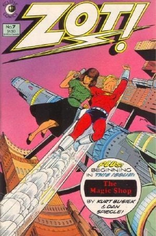 Cover of Zot! (Vol 1) #7. One of 250,000 Vintage American Comics on sale from Krypton!