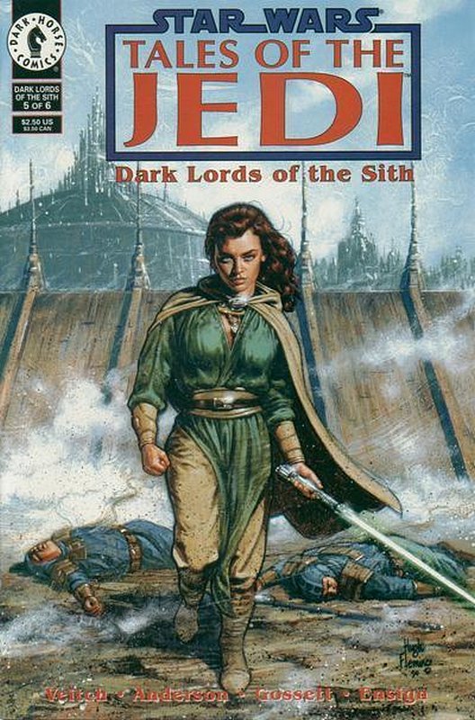 Cover of Star Wars: Tales of the Jedi-Dark Lords of Sith #5. One of 250,000 Vintage American Comics on sale from Krypton!