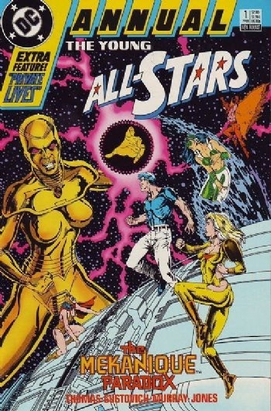 Cover of Young All-Stars Annual (Vol 1) #1. One of 250,000 Vintage American Comics on sale from Krypton!